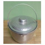 Nasco Hammered Aluminum Ice Bucket