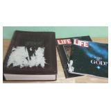 1937 Life Magazine Binder With Magazines