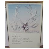 1975 Santa Fe Chamber Music Festival Poster
