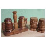 Two Sets Of Souvenir Salt & Pepper Shakers