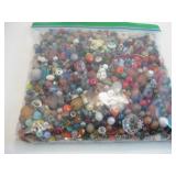 Bag Of Assorted Loose Beads