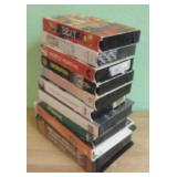 Eleven Assorted Vintage VHS Tapes