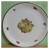 Bavarian Porcelain, Golden Crown E&R Jaeger Plate