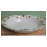 Vintage Hall's Superior Autumn Leaf Oval Dish