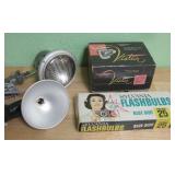 Vistar 35MM Viewer, Flashbulbs, Kodak Flash, Light