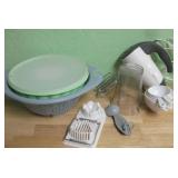 Mixer, Colander, Jell-o Mold, Egg Slicer & More