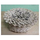 Ten African Nesting Woven Baskets