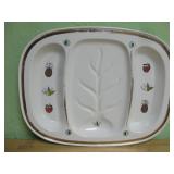 MCM George Briard Enamel Tree Of Life Platter