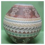 A. Tsosie Signed Navajo Pottery Vase