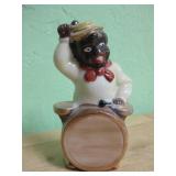 Vintage Porcelain Drummer Figurine - Japan
