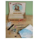 Blackhawk Cigar Box With Contents