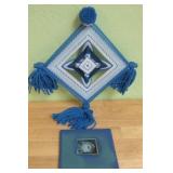 Handmade Hot Plate Tile & Yarn Ojo