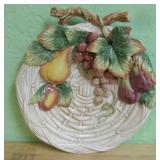 Fitz And Floyd Classics Glazed Ceramic Dish
