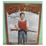 12 X 16 Red Ryder Daisy Air Rifle Tin Sign