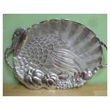 Gorham 1831 Metal Turkey Platter In Box