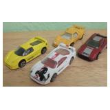 Four Assorted Matchbox Ferrari Toy Cars