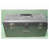 20 X 8.5 X 9.5 Metal Craftsman Tool Box & Contents