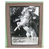 14 X 18 Clayton Moore Lone Ranger Framed Print