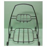16' Longaberger Wrought Iron 2 Tier Basket Stand