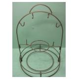 20' Wrought Iron Multi Item Stand