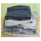 Four Pairs Assorted Denim Jeans