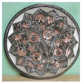 Hand Crafted Turkish Copper Tray / Decor