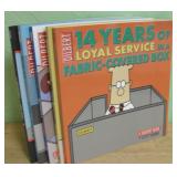 Five Scott Adams Dilbert Paperback Books