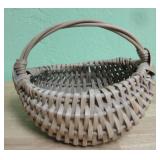 Vintage Buttocks Woven Basket