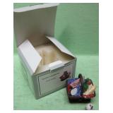 Cooking Club Of America Picnic Basket Trinket Box