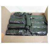 Case Of 1,000 Anti Microbial Black Plastic Bags