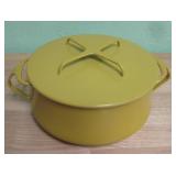 Vintage Dansk Designs Enamel Lidded Pot