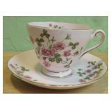 Tuscan Bone China Wood Sorrel Cup & Saucer