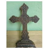 Free Standing Cast Iron Cross