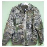 Mossy Oak Camo Hooded Jacket - 3XL