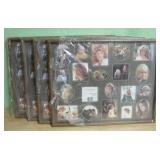 Four NIP 21 X 17 Collection Frames