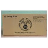 Ten Boxes UMC 22 Long Rifle - 500 Rounds