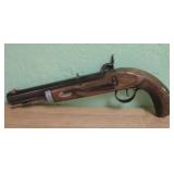 CVA Single Shot Replica Percussion Pistol 45 Cal.