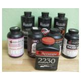 Eight Open Containers Rifle & Pistol Powder