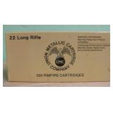 Ten Boxes UMC 22 Long Rifle - 500 Rounds