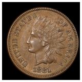 1881 Indian Head Cent Penny