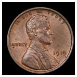 1919 Lincoln Wheat Cent Penny