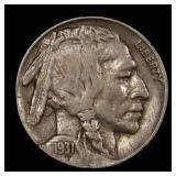 1931 S Buffalo Nickel Good Date