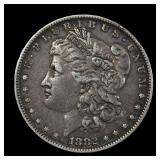 1882 O/S Morgan Silver Dollar VAM