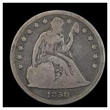 1850 O Seated Liberty Dollar