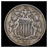 1869 Shield Nickel RPD Die Cracks