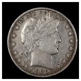 1900 S Barber Liberty Half Dollar 50c WOW