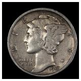 1919 D Mercury Silver Dime 10c Better DATE