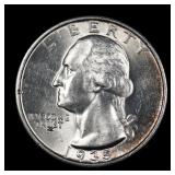 1935 S Washington Silver Quarter Gouge at Motto