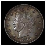 1899 Liberty V-Nickel TONED PROOF?
