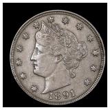 1891 Liberty V-Nickel